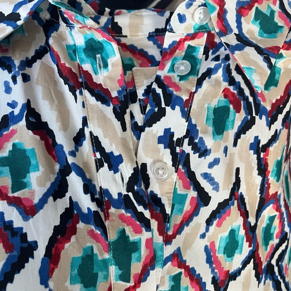 The Bettina Tiered Shirt Dress by Maeve - Picture 7 of 15